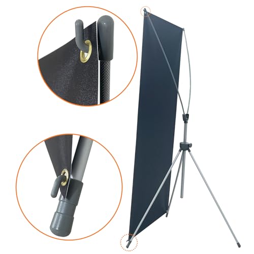 Custom banner 31.5"x72" including Adjustable X Banner Stand and Banner Printing with Travel Bag，Portable Retractable Banner for Exhibitions 、Advertising、 Events - size: 31.5"x72"