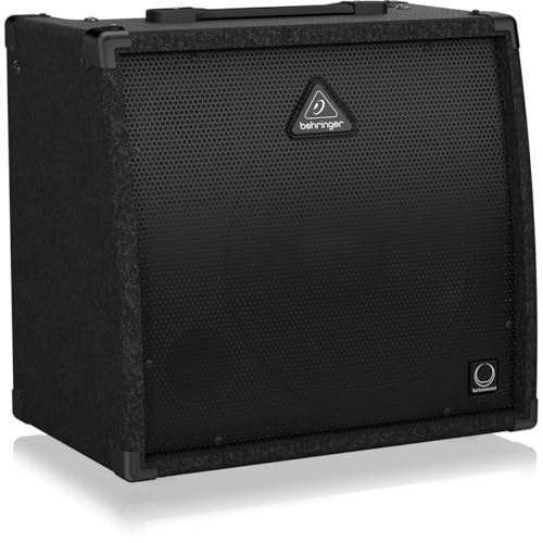 Behringer ULTRATONE KXD12 600 Watt 4 Channel PA System/Keyboard Amplifier with Original 12" Turbosound Speaker, Klark Teknik Multi-FX Processor and FBQ Feedback Detection