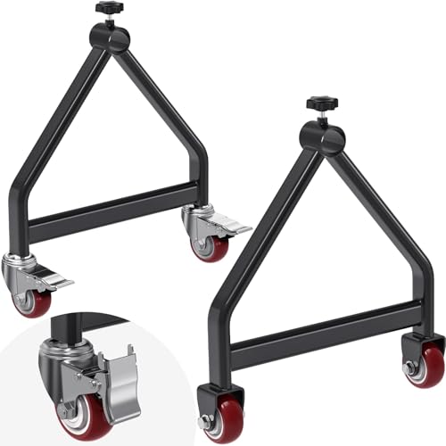 Insaga Wire Spool Rack Portable Cable Caddy with Wheels Wire Dispenser - color: Wire Spool Rack With Wheel