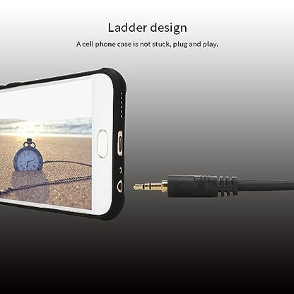 1/8 TRS to Dual 1/4 Audio Cable, 3.5mm TRS to 6.35mm Dual 1/4 TS Mono Y Splitter Audio Cable Adapter for SMA rtphone, Computer, Mixer, Amplifier Speaker, Home Stereo System (32FT) - size: 32FT