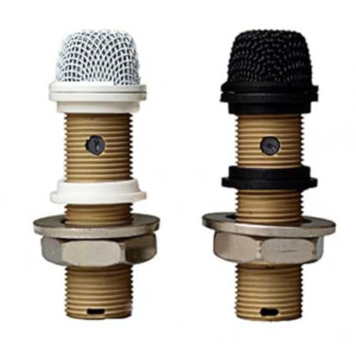 Astatic Variable Pattern Installation Boundary Button Microphone, White