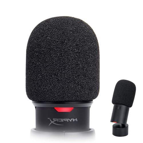 SUNMON Microphone Pop Filter for SoloCast, Foam Cover for HyperX SoloCast 2 | Noise Reduction Gaming Mic Pop Filter, 1 Pack - color: HyperX SoloCast Mic Cover