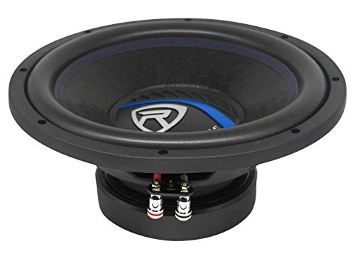 Rockville K5 W12K5S4 1400W Peak 350W RMS 12-Inch Car Audio Subwoofer, 4 Ohm, Deep Bass, High Power Handling, Durable Build, for Car Audio Enthusiasts - style: 12” 4 Ohm