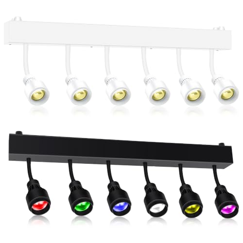 180W Warm Yellow LED Pinspot Light Bar&160W 6PC RGBW 4IN1 LED Stage Pinspot Light Bar 15°~60° Manual Zoom for Party Wedding Church Stage DJ Club Bar