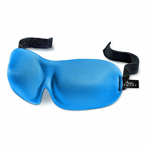Bucky 40 Blinks No Pressure Eye Mask for Travel & Sleep - color: French Blue