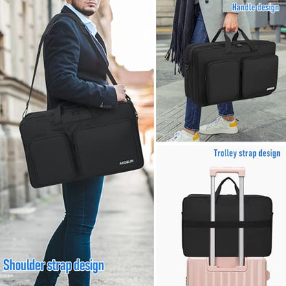 AKOZLIN Multi-layer Controller Gig Bag Padded Mixer Carry Case Fit For Pioneer DDJ FLX4 DJ Lite SB 2 3 SB2 SB3 DJ 400 RB Controller Travel Bag - size: 21.3"X13"X 5.5" for DDJ FLX4/SB