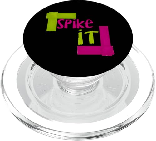 Spike It – Funny Theater Tech & Stage Crew Gaff Tape Design PopSockets PopGrip for MagSafe - style: Magnetic PopGrip