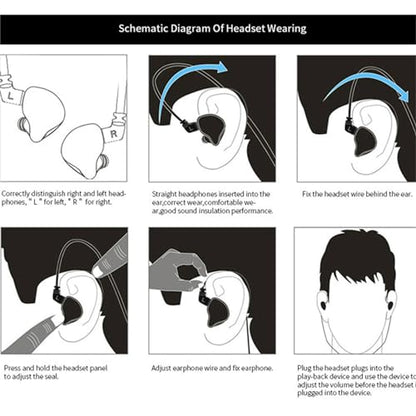 KZ ZSN Pro in Ear Monitor Headphones, 1BA 1DD Hybrid Driver Wired Gaming Earbuds, Deep Bass Sound Wired Ear Buds, HiFi IEM for Gaming Music Video Calling Singer Musician Drummer (Without mic, Purple) - color: Purple, style: without mic