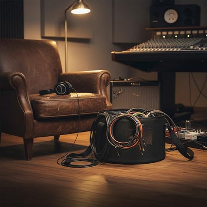 Musiin Custom Instrument Accessories Bag for Audio Cables & Adapters etc
