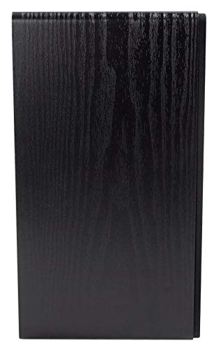 Rockville RockShelf 64B Black 6.5" Home Theater Bookshelf Speakers, Pair | 400W Peak/100W RMS, 4 Ohm, Kevlar Woofer, Silk Dome Tweeter, Wall Mountable, Magnetic Grill, MDF Cabinet - color: Black