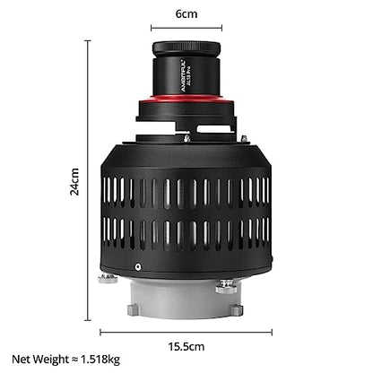 AMBITFUL AL-18 Pro Optical Snoot Spotlight for Photography, Professional Bowens Mount Snoot Photography Kit, Compatible with LE200,LE300 SL60W, SL60II,SL100 LED Lights, Includes 40 GOBOs + Bag
