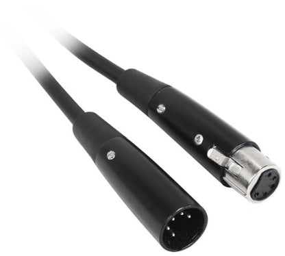 Rockville RDX5M50 50' 5-Pin Male-Female DMX Lighting Cable, 100% OFC Coppe - size: 50 Ft- 5 Pin