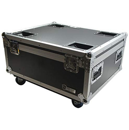 16 Space Slim Par Light Flight Case Slimpar Can Road Case Harmony Cases | DJ lighting fixture transport, stage gear travel storage, event production equipment protection, mobile entertainer hauling