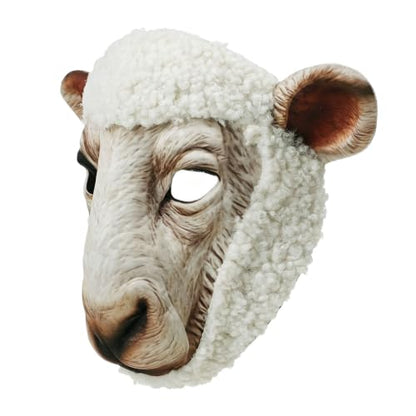 Sheep Bear Mask Animal Face Mask for Men Women Halloween Cosplay Party - color: Sheep
