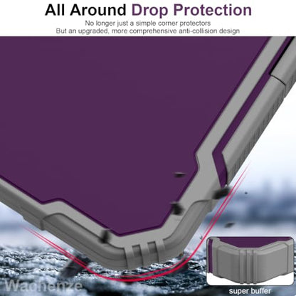 Clipboard, Clipboard with Storage, Heavy Duty Clip Boards 8.5x11, Protective Over Molded Edge, Plastic Clipboards, Contractor Folder with Internal Pen Pouch for Driver (Purple Alfalfa) - color: Purple Alfalfa