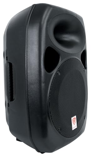 Rockville RPG122K Dual 12" Powered PA Speaker Package, Mic, Stands, Cables