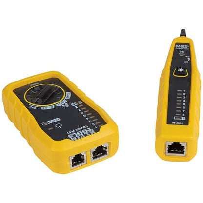 Klein Tools VDV500-705 Wire Tracer Tone Generator and Probe Kit for Ethernet, Internet, Telephone, Speaker, Coax, Video, and Data Cables RJ45, RJ11, RJ12 - style: Tone & Probe Test and Trace Kit