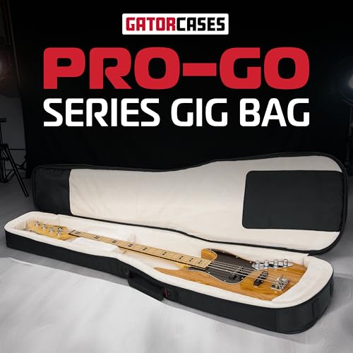 Gator Cases Pro-Go Series Ultimate Guitar Gig Bag, Fits Electric Bass Guitars (G-PG BASS) - style: Bass