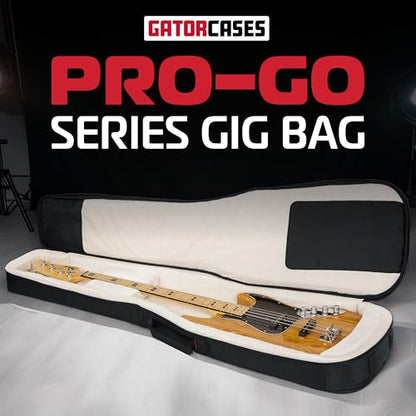 Gator Cases Pro-Go Series Ultimate Guitar Gig Bag, Fits Electric Bass Guitars (G-PG BASS) - style: Bass