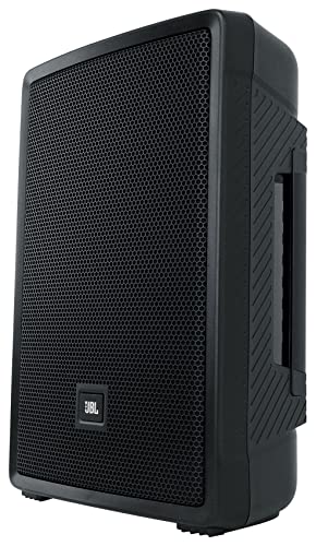 JBL Professional IRX112BT Powered PA Speaker, Portable Loudspeaker with Bluetooth, 10 Inch Woofer, 1300 Watt, Mobile DJ, Musicians, Small Venues, Ceremonies and Sports Events, Black - size: 12", style: Two Way Speakers