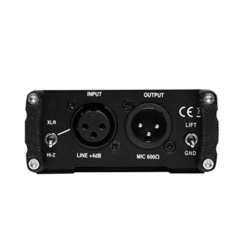 OnStage On-Stage DB1050 Passive Multi-Media DI Box - style: DB1050 Passive Direct Box