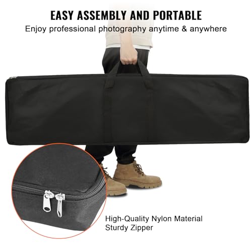 VEVOR 10ft x10ft Pipe and Drape Kit, Heavy Duty Backdrop Stand with Carbon Steel Base, Adjustable Backdrop Support with 2 Clamps and A Carry Bag for Wedding, Party, Event, Photography and Exhibition | for Wedding, Party, Event, Photography, & Exhibition,