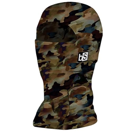 BLACKSTRAP Hood Balaclava Face Mask – Cold Weather Ski Mask, Breathable, Moisture-Wicking, and Helmet-Compatible - color: Commando Storm