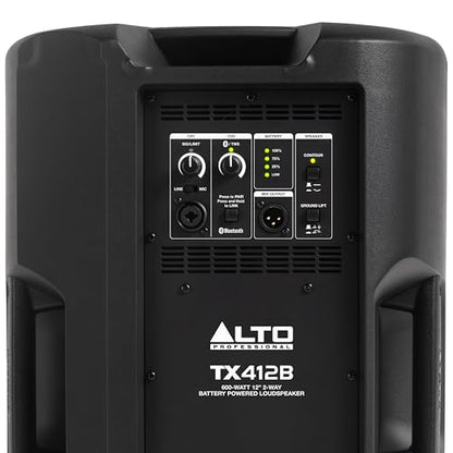 ALTO TX412B 600W 12" Battery PA Speaker - size: 412B