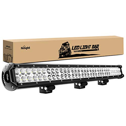 Nilight - 60009C-A 31" 198W Led Light Bar Flood Spot Combo Off Road Work Light Driving Fog Lights for SUV Boat 4x4 Jeep Lamp,2 Years Warranty - size: 31" 198W Combo Light Bar