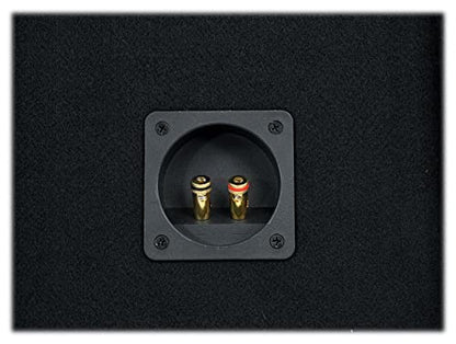 Rockville RV12P 12" 600W Car Audio Subwoofer in Vented Sub Enclosure Box, 4 Ohm, High-Performance Bass, MDF Construction Perfect for Car Audio Systems | 600W Peak / 300W RMS, Polypropylene Cone, Aluminum Voice Coil, Bass Reflex Aero-Port, 15 Degree Angle,