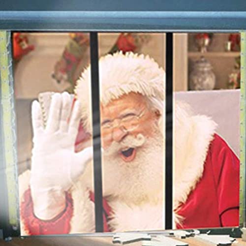 Window Movie Projection Screen, Foldable Rear Projection, Virtual Halloween Christmas Display, Plastic White Screen for Window Videos, 1.81.2m