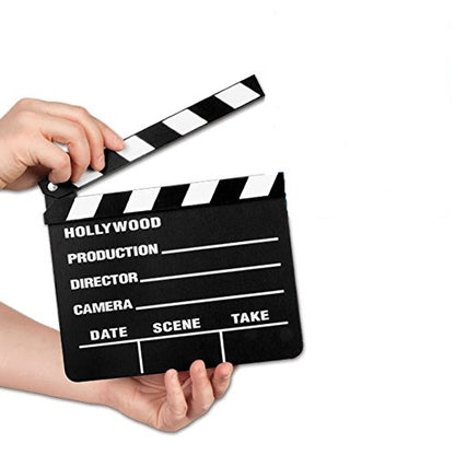 Rhode Island Novelty 7 Inch x 8 Inch Hollywood Movie Clapboard, One Per Order - size: 1 Count (Pack of 1)
