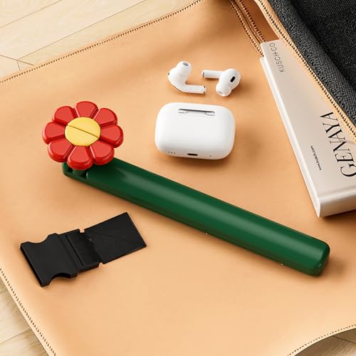 Portable Book Stand, Flower-Shaped Book Holder for Reading Hands Free, Foldable Adjustable Reading Stand for Cookbooks Textbooks Tablets, Lightweight Desktop Display Rack for Home Kitchen Office