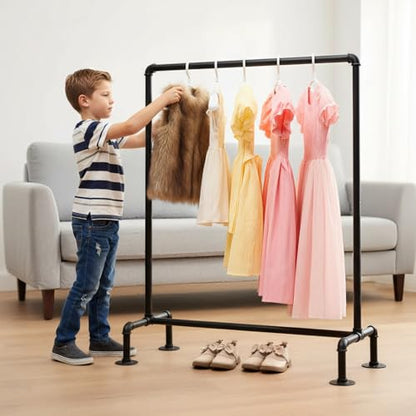 Kids Pipes Dress up Clothing Rack, Kids Clothes Rack, Child Garment Rack