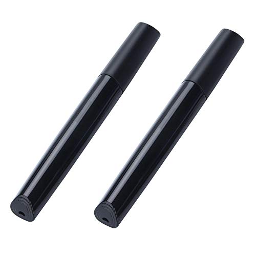 Portable Travel Toothbrush Case, Plastic Container Toothbrush Holder Brushes Box Breathable Design with Air Hole More Toothbrush Tube Container for Home Daily Business Use (2 Black) - color: 2 Black