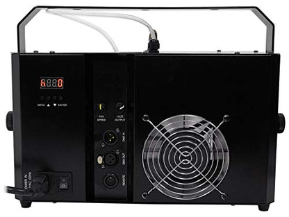 Audiosavings Bundle: Hurricane Haze 4D DMX Water Based Haze Machine Hazer w/Remote+Timer Bundle with (2) HFG HF-G Gallon of Performance Haze Juice Fluids Replaces (3 Items)