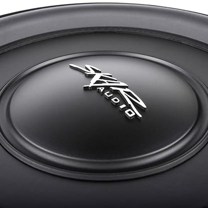 Skar Audio VS-10 D4 10" 1000W Max Power Dual 4 Ohm Shallow Mount Car Subwoofer - size: 10-Inch, style: Dual 4 Ohm