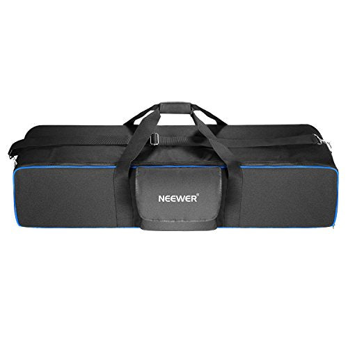 Neewer® 35"x10"x10"/90 x 25 x 25 cm Photo Studio Equipment Large Carrying Bag with Strap for Tripod Light Stand and Photography Lighting Kit(CB-05) - style: 42"x10"x10"/Black+blue