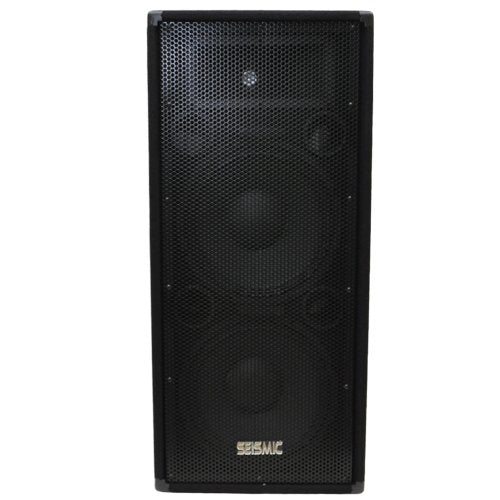 Seismic Audio FL-122P-Single Dual Premium 12-Inch PA/DJ Speaker Cabinet with Titanium Horn 700-Watts RMS per Cabinet - size: Single