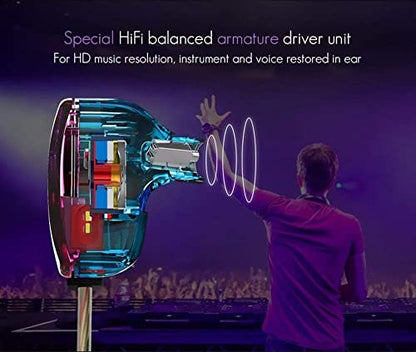 KZ ZST in Ear Monitor Headphone Hybrid Banlance Armature with Dynamic in-Ear Earphone 1BA+1DD Wired Earbuds HiFi Headset Gaming IEMS with Detachable Cable for Gamers,Musicians | KZ in-Ear Earphone 1BA+1DD Wired Earbuds HiFi Headset Gaming IEM with Detacha