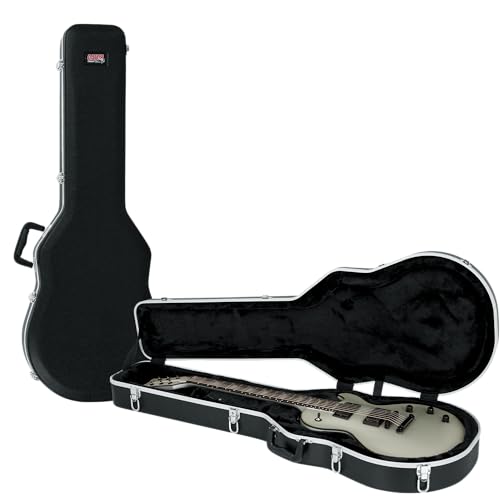Gator Cases Deluxe ABS Guitar Case for Les Paul Guitars (GC-LPS) - style: Les Paul