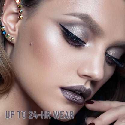 UCANBE Blue Spark Single Eyeshadow Palette, Highly Pigmented Shimmer Eye Shadow Powder, Professional Long-Lasting Waterproof Makeup Palette - color: 16 Blue Spark