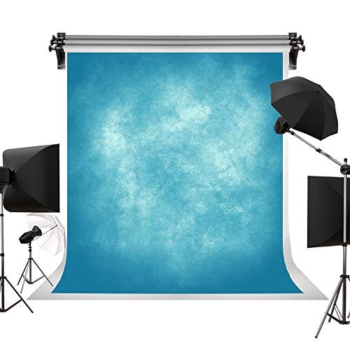 Kate 1.5x2.2m Blue Portrait Backdrops Abstract Blue Photography Backgrounds Vintage Backdrops - color: Blue