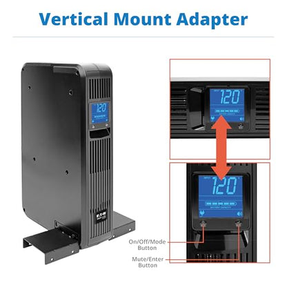 Eaton Tripp Lite SMART1500LCDXL 1500VA 2U Rack Mount UPS Extended Run 900W - size: 1500VA / Expandable, style: Rack Mount