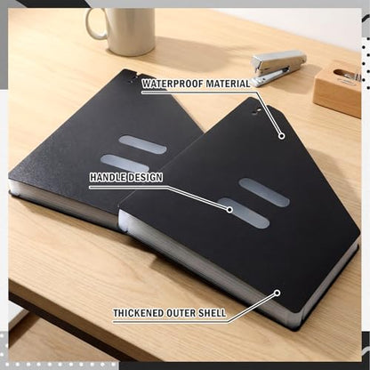 AmazingSpark 2 Pcs Clipboard Holder 13 Slots Accordion Expanding Clipboard Stand Vertical Clipboards Storage Holder Desk File Paper Magazine Desk Accessory Organizer for Home and Office