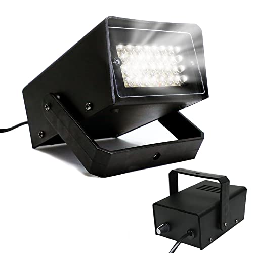 ENUOLI Mini Strobe Light-32 Super Bright LED Light Bulbs(32 LEDs 1pack) | for Halloween,Variable Flash Speed Control Flashing Lights for Christmas,Clubs,Stage Light Effect,Disco,Bars,Party Lights - style: 1Pack 32LED