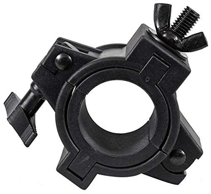 American DJ O-Clamp 1.5 Wrap Around Truss Clamps with Adapters for 1 in and 2 in, Non-Marring, Fits 1.5 in Truss, Secure Lighting Fixture Mounts for DJ Stage Theater Use, 16 Pieces