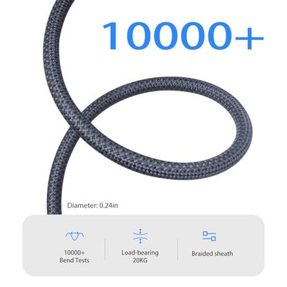 HUALEU10Feet 1/4 TRS to 3Pin XLR Male Auido Cable,6.35mm TRS to XLR 3pin Male Braid Quarter inch Balanced Cable for Mixer Power Amplifier-2Pack - color: 1/4 TRS To XLR M, size: 10 feet(2 pack)