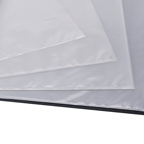 Music Sheet File Paper Storage Folder Documents Holder Blank Sheet Files Plastic A4 Size 40 Pockets (Music Instrument White) - color: Music Instrument White