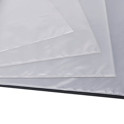 Music Sheet File Paper Storage Folder Documents Holder Blank Sheet Files Plastic A4 Size 40 Pockets (Music Instrument White) - color: Music Instrument White